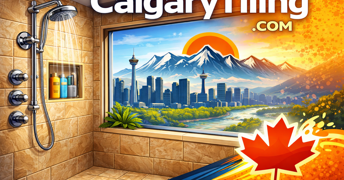 Calgary tile installation - bathroom tile, kitchen backsplash, floor tile, natural stone, and more