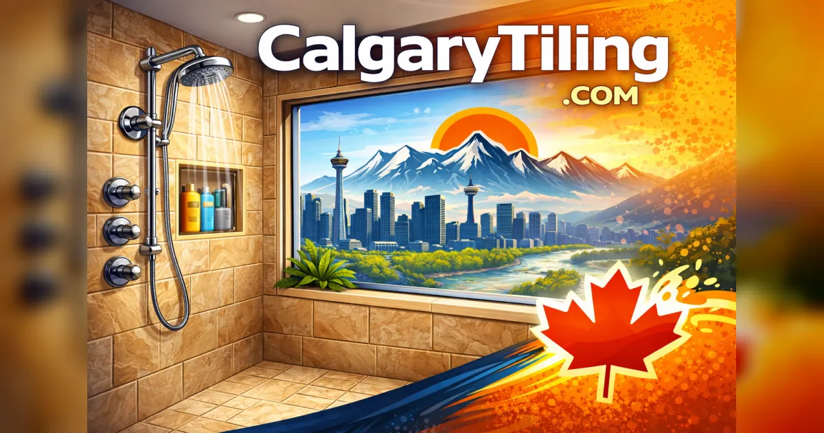 Calgary tile installation - bathroom tile, kitchen backsplash, floor tile, natural stone, and more
